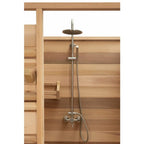 Dundalk Leisurecraft Cloudburst Outdoor Shower - Clear Red Cedar